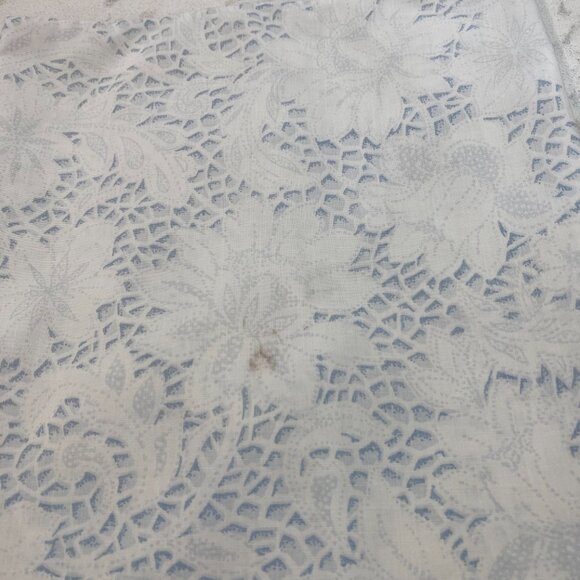 Vintage  Fieldcrest Perfection Pillowcases Set of 2 Standard Blue & White USA - Picture 3 of 7